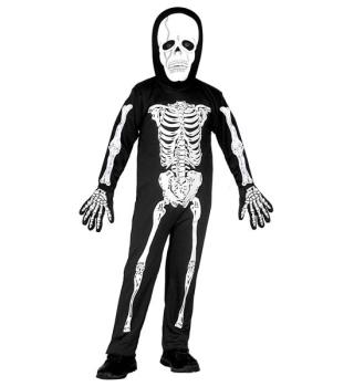 Skeleton Child Costume - 4-5 Years Widmann