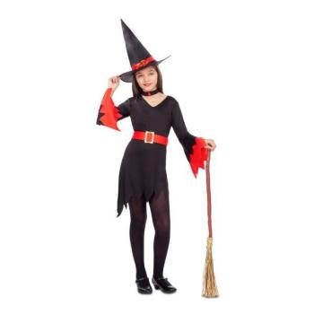 Black and Red Witch Costume - 3-4 Years MOM