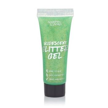 Iridescent Glitter Gel - Green Splashes & Spills
