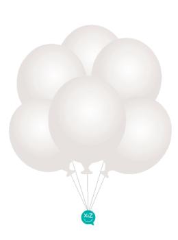 100 Balloons 32cm - Metallic Silver