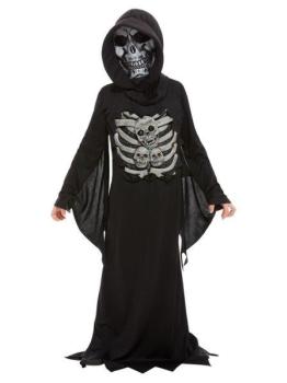 Skeleton Reaper Costume - 4-6 Years Smiffys