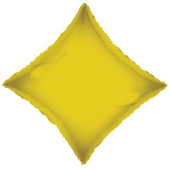 18" Diamond Foil Balloon - Gold Kaleidoscope