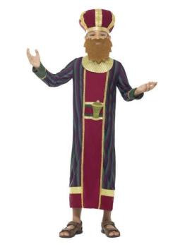 King Magus Baltazar Costume - Size 4-6 Smiffys