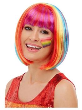 Rainbow Bob Hair