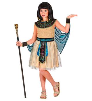 Egyptian Queen Costume - Size 4-5 Years Widmann