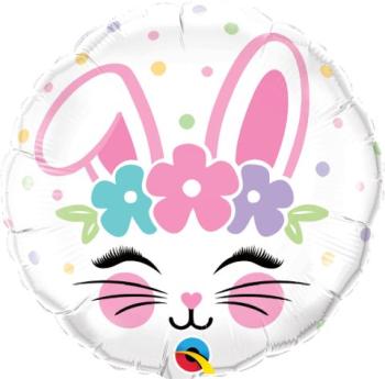 18" Bunny Foil Balloon Qualatex