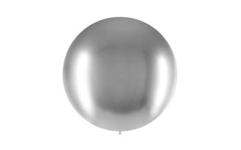 60cm Chrome Balloon - Silver