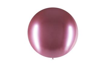 60cm Chrome Balloon - Lilac