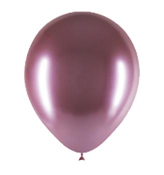 Bag of 25 Chrome Balloons 14 cm - Lilac XiZ Party Supplies