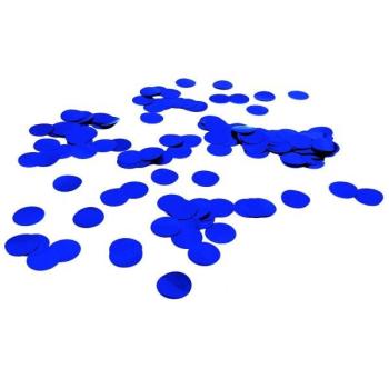 Round Foil Confetti 15 grams - Medium Blue XiZ Party Supplies