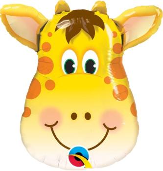 14" Giraffe Foil Balloon Qualatex