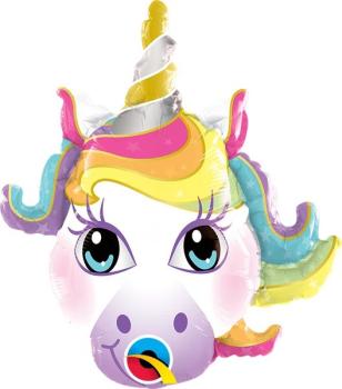 14" Magical Unicorn Foil Balloon Qualatex