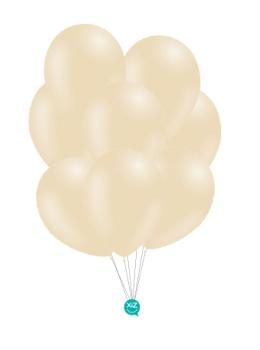 8 Pastel Balloons 30 cm - Ivory