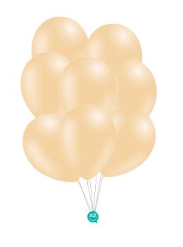 8 Pastel Balloons 30 cm - Nude