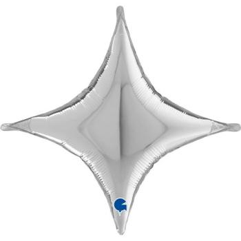 Balão Foil 18" Starpoint - Prata