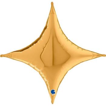 Starpoint 30" Foil Balloon - Gold Grabo