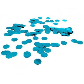 Confetti Foil Round 15 grams - Turquoise XiZ Party Supplies