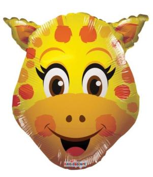 14" Mini Giraffe Shape Foil Balloon