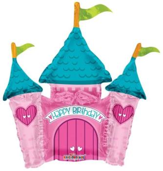 Foil Balloon 14" Princess Castle