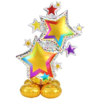 AirLoonz Star Cluster Foil Balloon