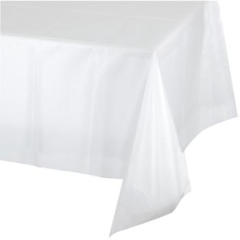 Plastic Tablecloth - Transparent