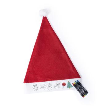 Children´s Economical Santa Claus Hat with Pencil