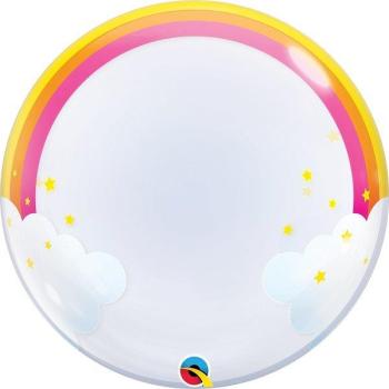Deco Bubble 24" Rainbow Qualatex