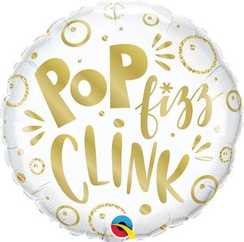 18" Pop Fizz Clink Foil Balloon Qualatex