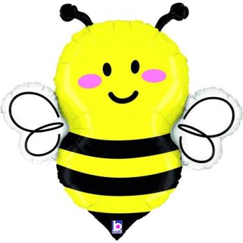34" Bee Foil Balloon Grabo