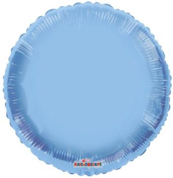 18" Round Foil Balloon - Pale Blue Macaroon Kaleidoscope