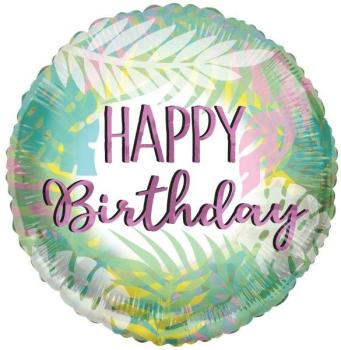 Foil Balloon 18" Happy Birthday Foils