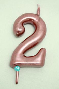 Candle 6cm nº2 - Rose Gold