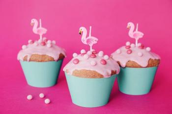 Flamingo Candles PartyDeco