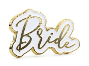 White Bride Pin