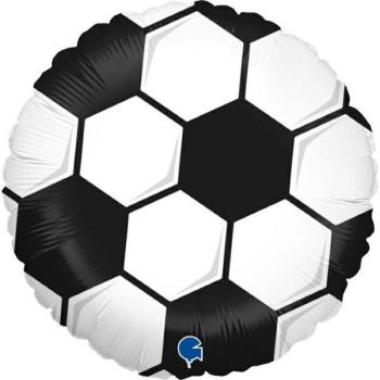 Globo de foil Mini balón de fútbol de 9" Grabo