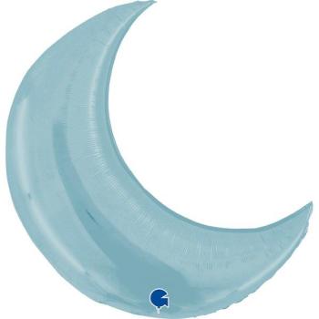 Balão Foil 36" Lua Pastel Blue