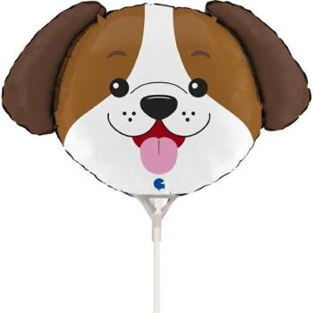 14" Mini Dog Foil Balloon