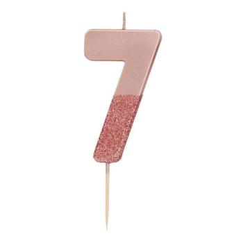 HB Glitter Candle nº7 - Rose Gold Talking Tables