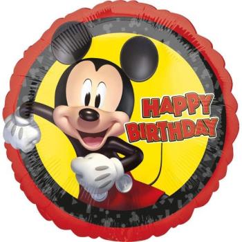 18" Mickey Mouse Forever Happy Birthday Foil Balloon Amscan