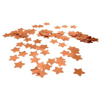 Star Confetti Foil 15 grams - Rose Gold