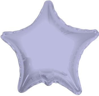 9" Star Foil Balloon - Lilac