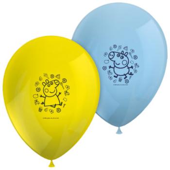 11" Peppa Pig Messy Play Latex Balloons Decorata Party