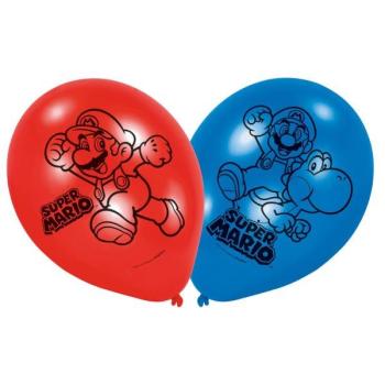 Balões 9" Super Mario Bros.