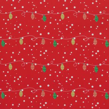 Christmas Lights Wrapping Paper Roll XiZ Party Supplies