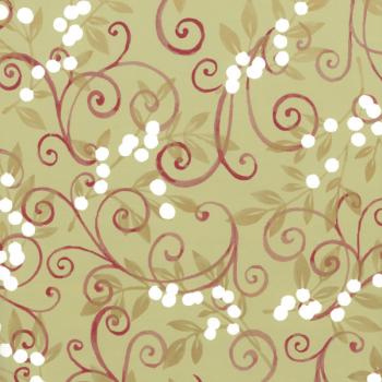 Golden Flower Wrapping Paper Roll XiZ Party Supplies