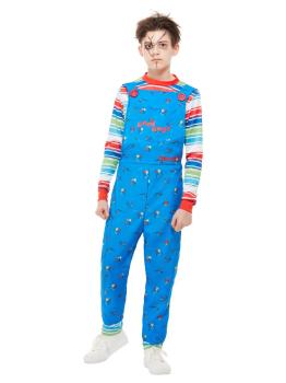 Boy Chucky Costume - Size 4-6 Smiffys