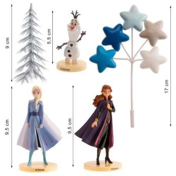 Kit para Bolos Frozen II com figuras deKora