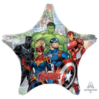 Balão Foil Avengers Powers Unite Supershape Jumbo Amscan