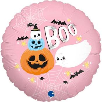 Balão Foil 18" Fantasma Boo e Chubby Grabo