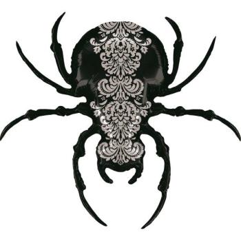47" Scary Spider Foil Balloon Grabo